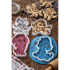cortador e carimbo de biscoito pasta americana patrulha canina