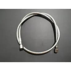 Mangueira Engate Flexível Em Metal Cromada Para Purificadores Filtros De Água Maxfilter Com  1 Metro