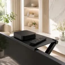 SUPORTE MONITOR TV RECEPTOR PRATELEIRA AJUSTAVEL TELEVISAO APOIO ORGANIZADOR DECODIFICADOR