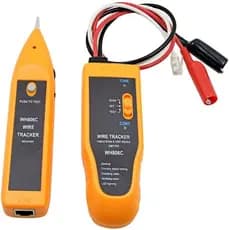 Kit Localizador e Rastreador de Cabos – Identificador com Zumbidor para Rede e Telefonia, com Estojo