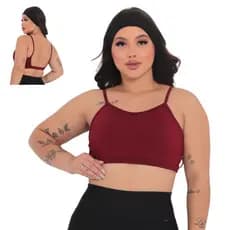 Top Fitness Feminino Costas Nua – Suporte e Estilo com Bojo Removível