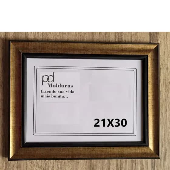Quadro Líbano - 21x30 para uso em parede, com vidro incolor