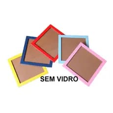 kit 2  quadros 20x20 SEM VIDRO