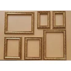 Kit 6 Molduras Paris Com 2-10x15 + 2-15x21 + 2-21x30