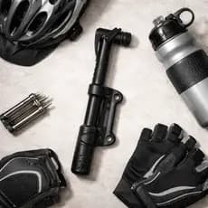 Bomba de Ar Portátil para Pneu Bicicleta  - Preta Bomba Leve Compacta