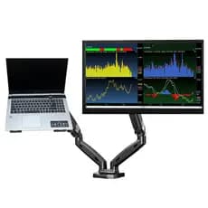 Suporte Notebook Kit Bandeja Snb-8 + Suporte De Pistão F160n