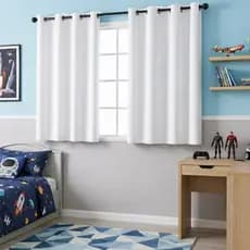 Cortina Blackout 2,20m x 1,30m Quarto Sala Blackout PVC corta 100 % a luz Varias Cores