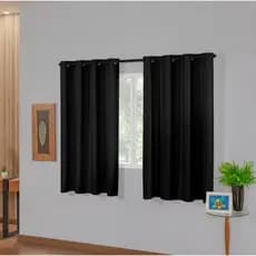 Cortina Blackout 100% Corta Luz Premium Anti Claridade Sala Quarto 2,20mx1,30m
