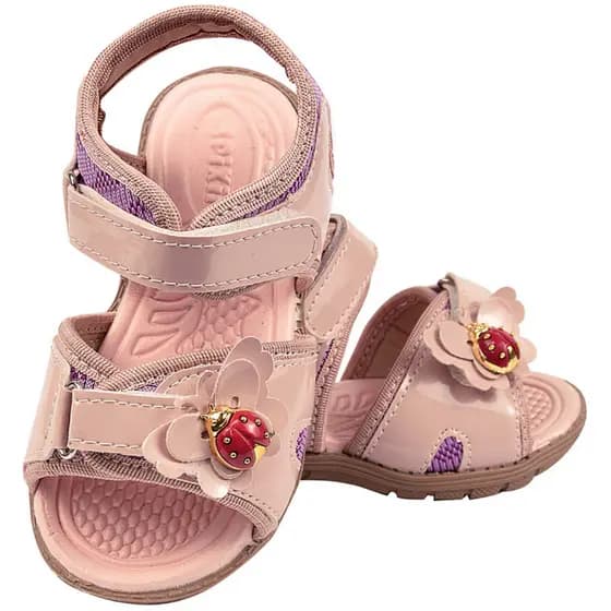 Sandália Feminina Papete Menina Moda Bebe Criança Joaninha Barato 16 ao 27