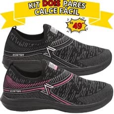 Kit 2 Tênis Meia Esportivo Masculino Super Leve e Confortável – Envio Imediato