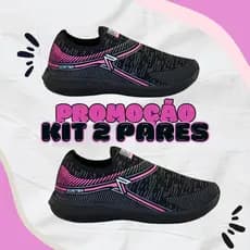 Kit 2 Tênis Meia Esportivo para Academia e Caminhada – Ultra Leve e Estiloso | Envio Imediato
