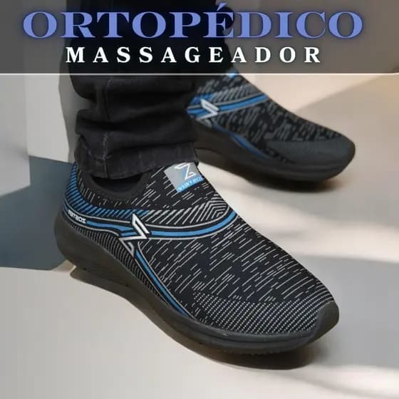 Tênis Meia Esportivo Masculino Do 34 Ao 43 Respirável e Confortável