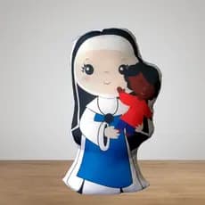 Almofada Contornada Naninha Santa Irmã Dulce Religioso
