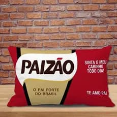 Almofada Estampada Presente Dia dos pais