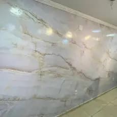 Papel de Parede Autocolante Mármore Luxo Lavável - Fácil Aplicação