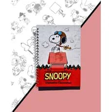 Caderno Personalizado Snoopy