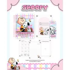 Caderno Personalizado Snoopy