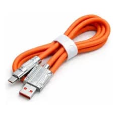 Cabo Carregamento Rápido E Dados Usb - Micro Usb 5a 1 Metro