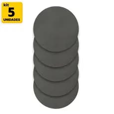 Kit De 5 Lixas De Polimento 5 Polegadas P3000 Gramatura