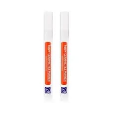 Kit 2 Canetas Argamassa Rejunte Marcador Branco piso limpo