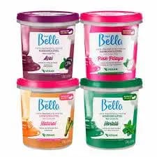 DEPIL BELLA - CERA DEPILATORIA HIDROSSOLUVEL 1,3KG - UNITARIO OU KIT COM 3