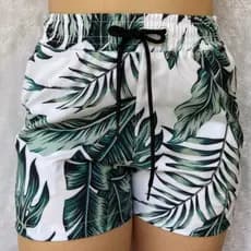 Short Feminino Praia Shortinho Short Feminino Tactel  Saída De Praia Verão Piscina