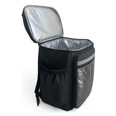 Bag Mochila Motoboy Delivery Entregador 80L Térmica Dobrável Reforçada Impermeável Sem Isopor