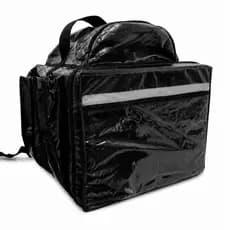 Capa Mochila Bag Pizza Premium Motoboy 45l Impermeável Sem Isopor Reforçada Entregador Delivery