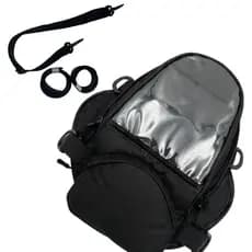 Alforge Bolsa Mala Universal De Tanque Da Moto Suporte Celular Resistente Motoboy