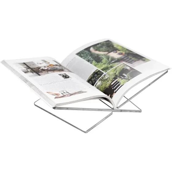 Suporte Expositor De Livro Em Acrílico Porta Bíblia Livros Para Leitura