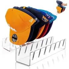 Suporte para Boné 7 Bonés de Acrilico cristal