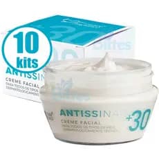 10 CREME FACIAL +30 SUAVE FRAGRANCE COSMÉTICOS PARA TODOS OS TIPOS DE PELE