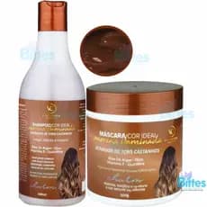 Kit Capilar  Morena Iluminada VC Cosméticos Tom Marrom