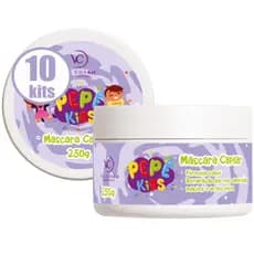 10 MÁSCARA CAPILAR PEPÊ KIDS VC MACIEZ E BRILHO