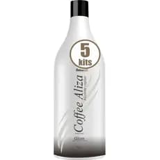 5 Gloss Coffee Aliza Capilar Bittes Hair Profissional Alisamento Capilar de Alta Performance