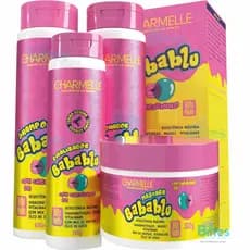 Kit BABABLU Tutti Frutti Charmelle Cosmeticos  Capilar Hidrata