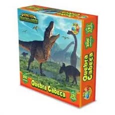 Quebra-Cabeça Dinossauros 200 Peças Infantil Educativo +7 Anos