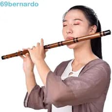 BERNARDO Flauta De Bambu Transversal Xiao Cdefg Chave Clarinete Artesanal Tradicional Irlandês Apito