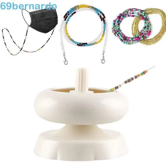BERNARDO Bead Spinner , Tigela De Contas Giratória Rápida DIY , Ferramenta Conveniente Para Miçangas