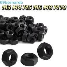 Kit De Sortimento De Porcas Sextavadas BERNARDO , M 3 4 5 6 8 10 De Nylon De Fixação , À Prova D'água