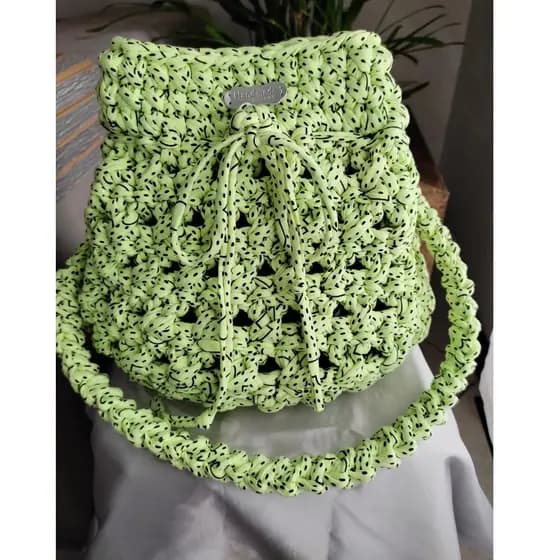 Bolsa Feminina De Crochê, Bolsa Grande Tiracolo/Bolsa estilo saco/Bolsa de ombro/Bolsa com alça/Bolsa verão2023/Bolsa Tendência
