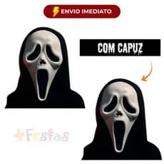 Máscara Pânico Fantasia Festa Halloween LIQUIDAÇÃO 60% OFF Cosplay