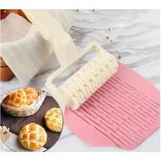Rolo Cortador Pasta Americana E Biscuit Para Decoração Confeitaria Doces E Bolos