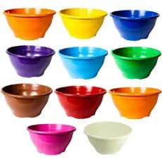 20 vasos plásticos cuia 13 de 500 ml coloridas para mudas e suculentas