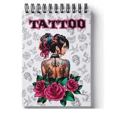 Livro de Colorir Tattoo Para Adultos Anti-Stress