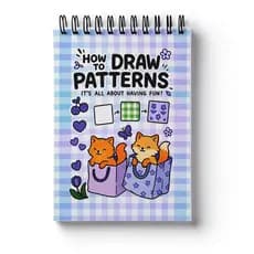 Livro de Colorir Coco Wyo Teste de Efeito Aprenda How To Draw Patterens