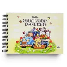 Livro De Colorir Para Adultos E Crianças Coisinhas Fofas Coco Way Cozy Cuties