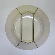 Kit 4 Garra Para Prato Porcelana Suporte Para Prato De Parede