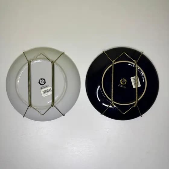 Combo 2 Suporte Ganchos Mola Pratos Parede Decorativo