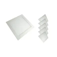Kit 5 Painel Plafon Luminária Led Embutir Branco Frio, Branco Neutro ou Branco Quente Bivolt Ultraluz